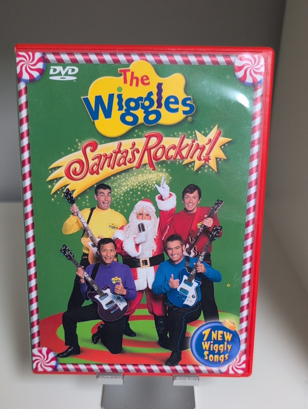 The Wiggles "Santas Rockin'!" DVD 2004 Y2K Childhood Video Songs Dancing
